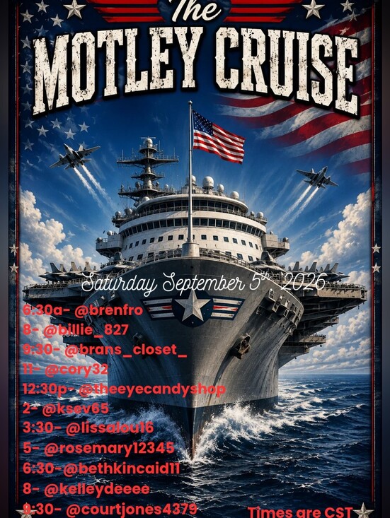 J. Crew Tops - The Motley Cruise September 5th SALUTE TO THE SERVICE